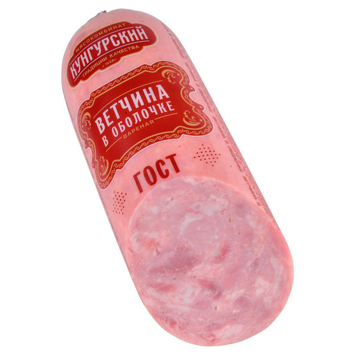 

Ветчина вареная Кунгурский Мясокомбинат В оболочке 500 г