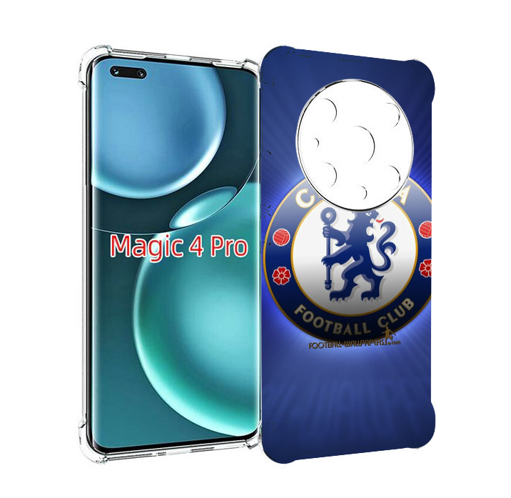 

Чехол MyPads фк челси лондон мужской для Honor Magic4 Pro, Прозрачный, Tocco