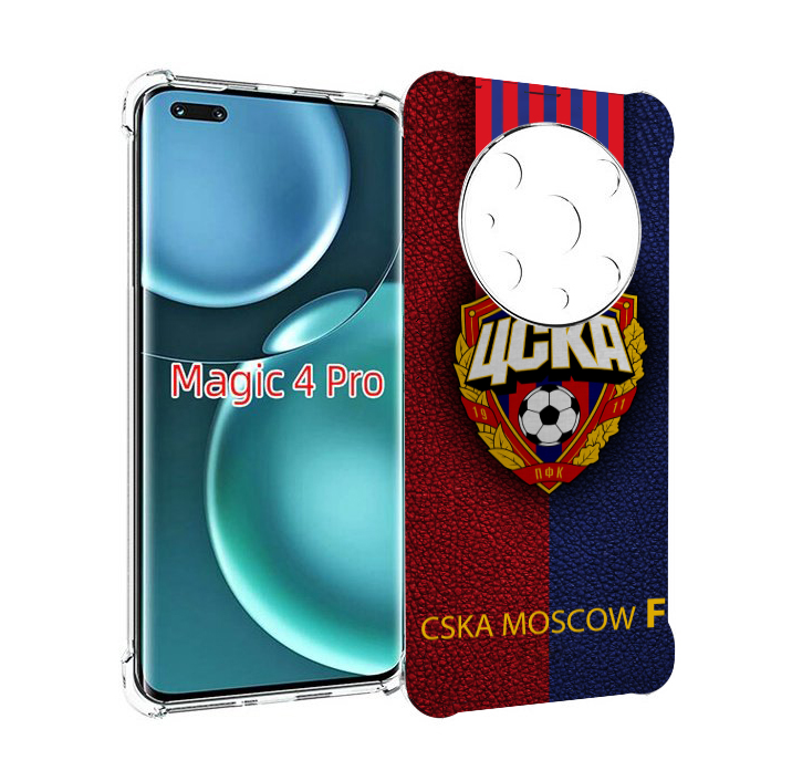 

Чехол MyPads фк цска для Honor Magic4 Pro, Прозрачный, Tocco