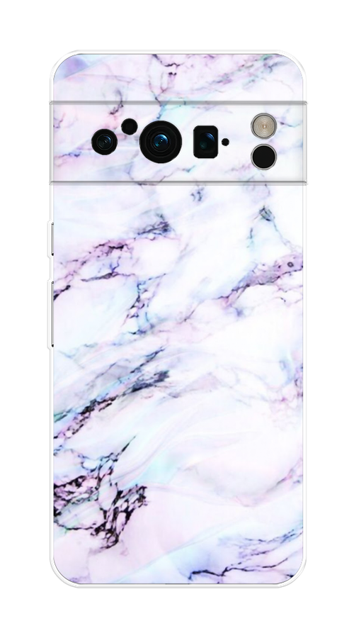 

Чехол на Google Pixel 8 Pro "Радужный мрамор", Серый;фиолетовый, 271650-3