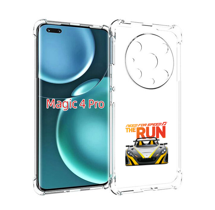 

Чехол MyPads гонка для Honor Magic4 Pro, Прозрачный, Tocco