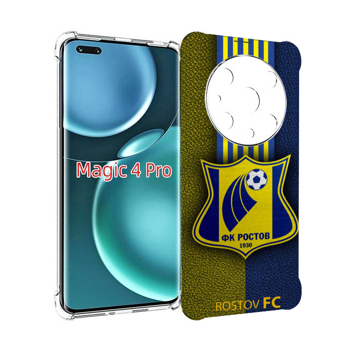 

Чехол MyPads фк ростов мужской для Honor Magic4 Pro, Прозрачный, Tocco