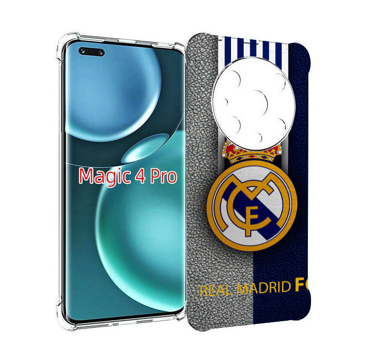 

Чехол MyPads фк реал мадрид мужской для Honor Magic4 Pro, Прозрачный, Tocco