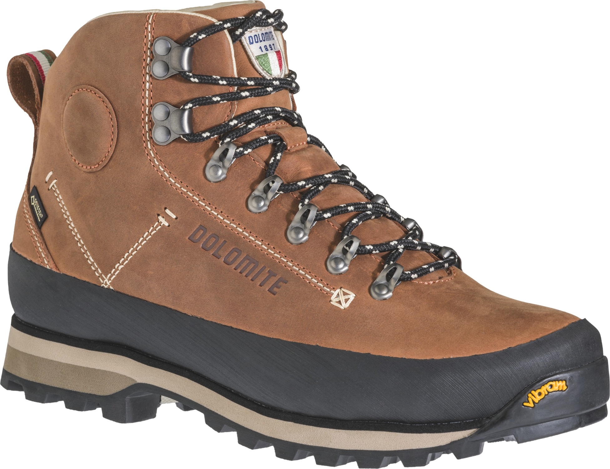 фото Ботинки dolomite m's 54 trek gtx, ochre red, 10 uk