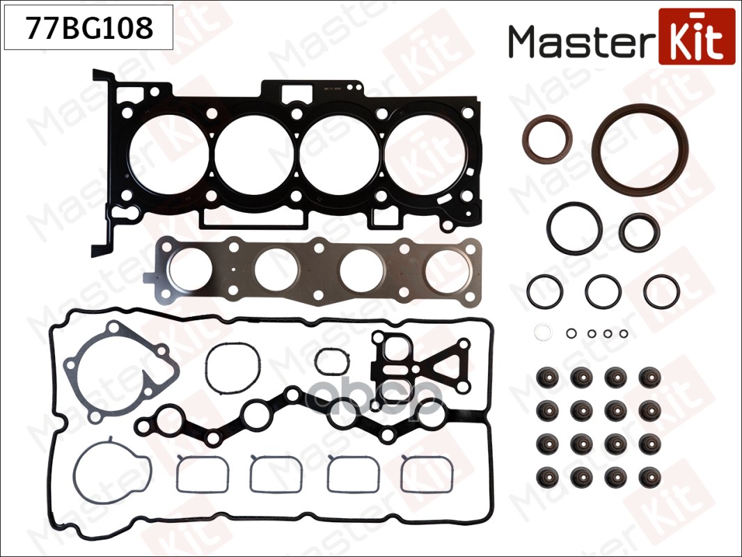 

77BG108_к-кт прокладок ДВС! Hyundai Santa Fe, KIA Sorento 2.4 G4KE