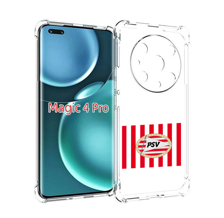 

Чехол MyPads фк псв голландия мужской для Honor Magic4 Pro, Прозрачный, Tocco