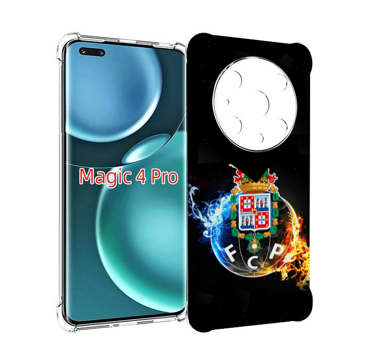 

Чехол MyPads фк порту для Honor Magic4 Pro, Прозрачный, Tocco