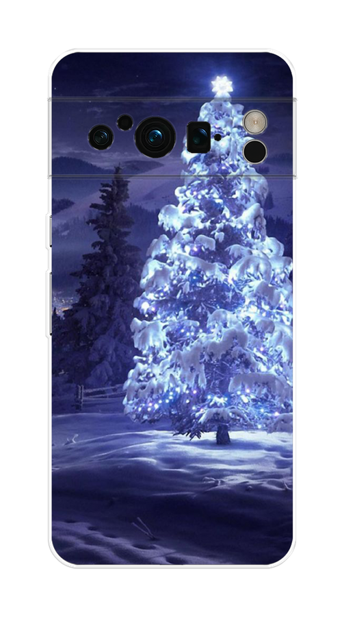 

Чехол на Google Pixel 8 Pro "Зима 4", Синий;черный;белый, 271650-2