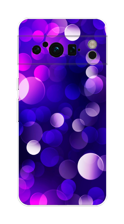 

Чехол на Google Pixel 8 Pro "Абстракция 27", Фиолетовый, 271650-3