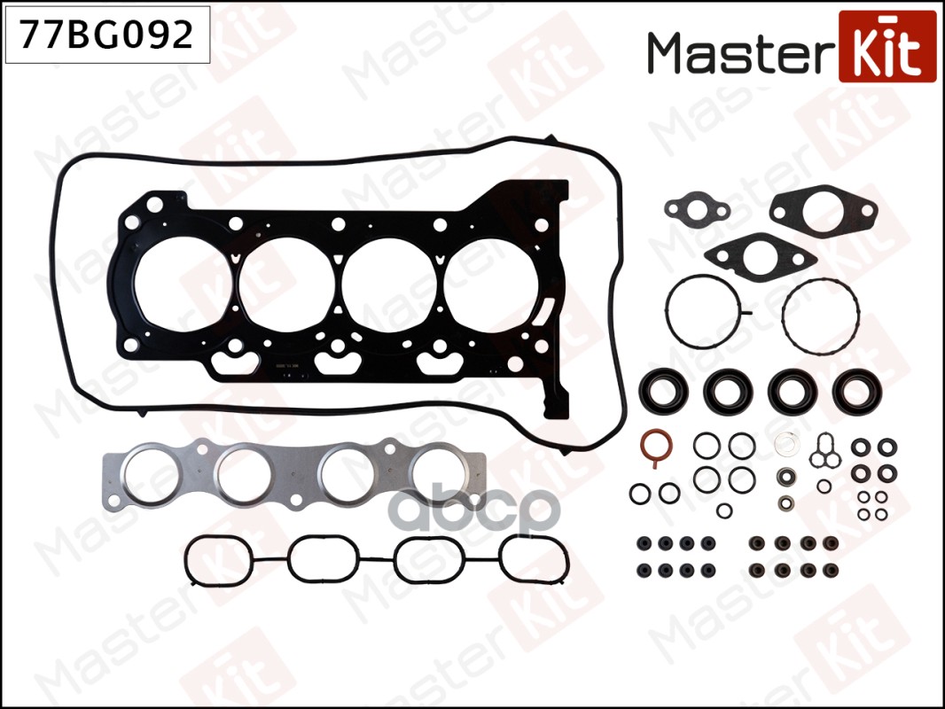 

Верхний комплект прокладок ГБЦ MASTERKIT 77bg092