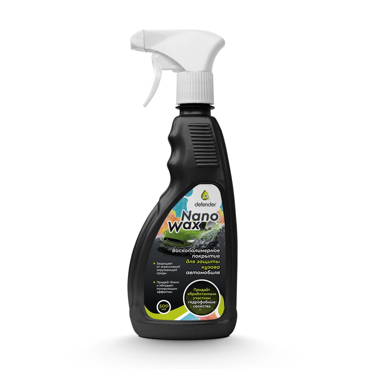 

Воскополимерное покрытие для защиты кузова Defender Auto NanoWax, NanoWax