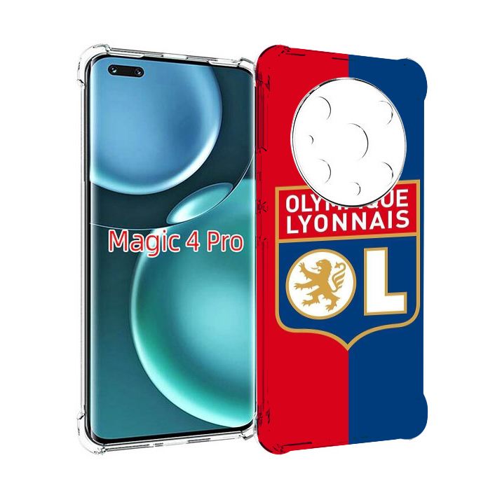 

Чехол MyPads фк лион эмблема для Honor Magic4 Pro, Прозрачный, Tocco