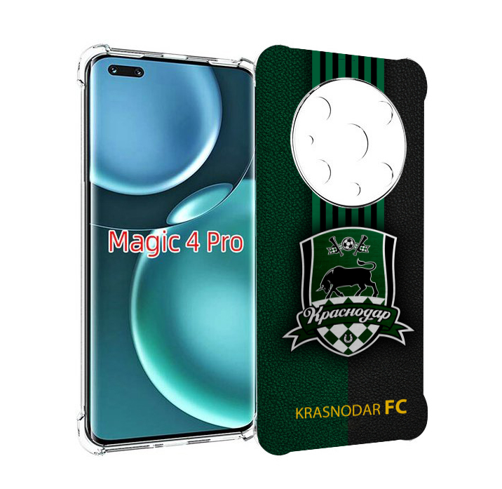 

Чехол MyPads фк краснодар мужской для Honor Magic4 Pro, Прозрачный, Tocco