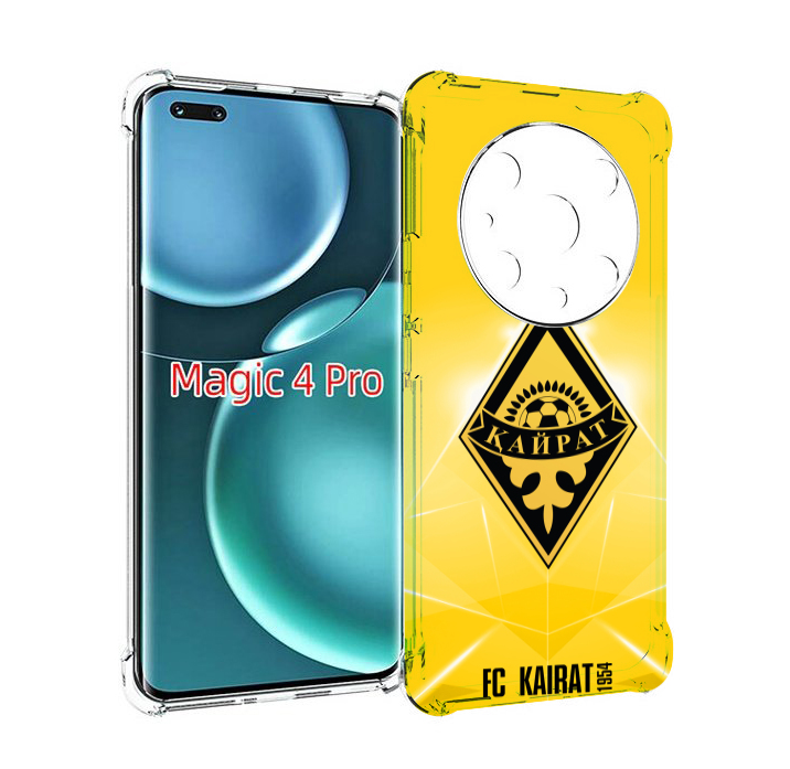 

Чехол MyPads фк каират алматы для Honor Magic4 Pro, Прозрачный, Tocco