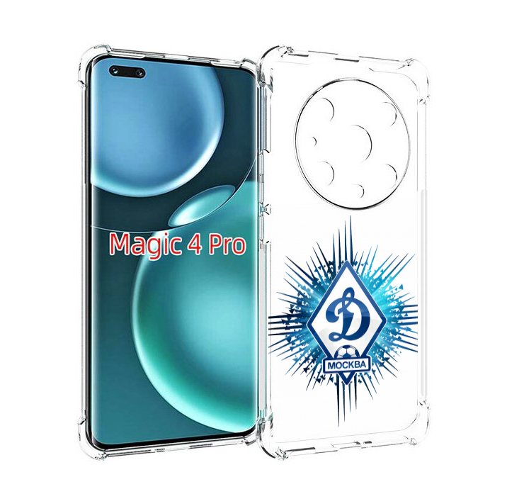 

Чехол MyPads фк динамо москва мужской для Honor Magic4 Pro, Прозрачный, Tocco