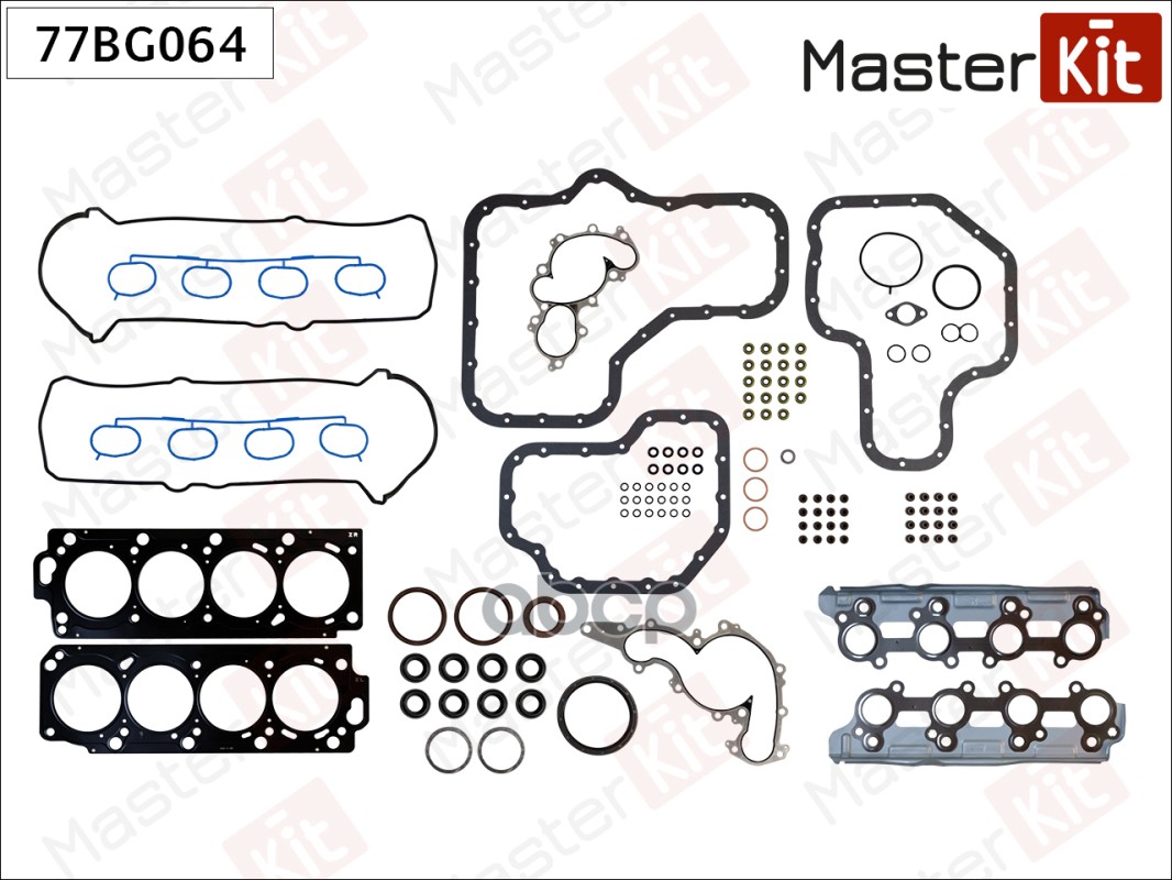 

Ком/кт прокл.двигателя [полный] MASTERKIT 77bg064