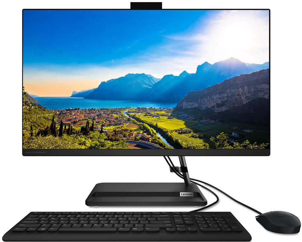 фото Моноблок lenovo ideacentre aio 3 gen 6 black (f0fw00m9rk)