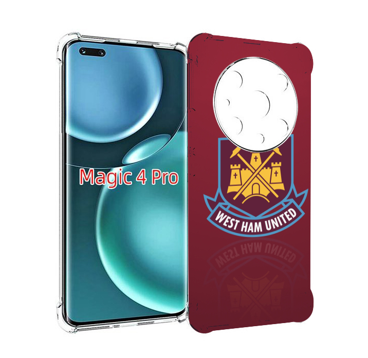 

Чехол MyPads фк вест хэм мужской для Honor Magic4 Pro, Прозрачный, Tocco
