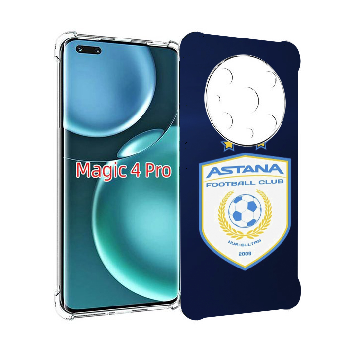 

Чехол MyPads фк астана нур султан для Honor Magic4 Pro, Прозрачный, Tocco