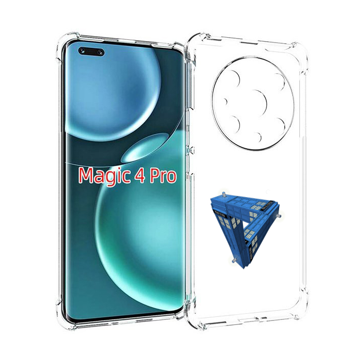 

Чехол MyPads головолока абстракция для Honor Magic4 Pro, Прозрачный, Tocco