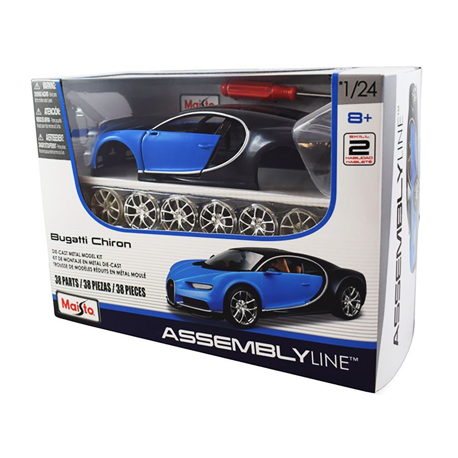 Модель машины MAISTO KIT 1:24 Bugatti Chiron 39514 wholesale real alloy bugatti chiron cars minicar children collection model car toys for boys great gift