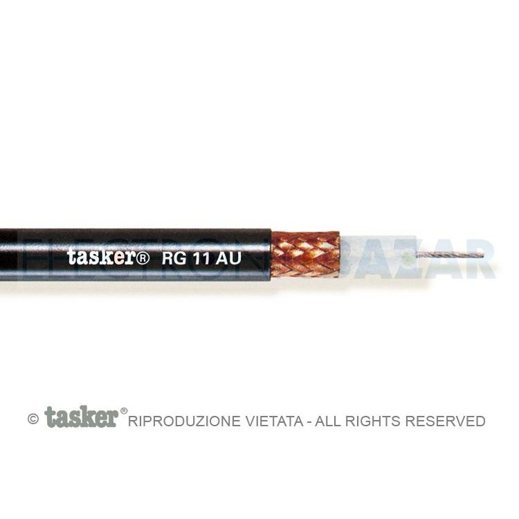 

Кабель коаксиальный в нарезку Tasker RG11 A/U