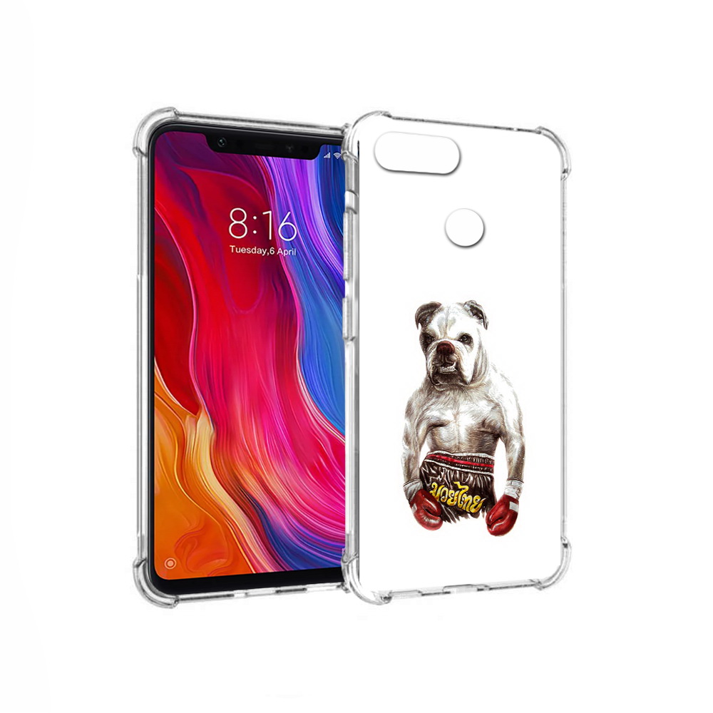

Чехол MyPads Tocco для Xiaomi Mi 8 Lite боксер (PT119514.309.243), Прозрачный, Tocco