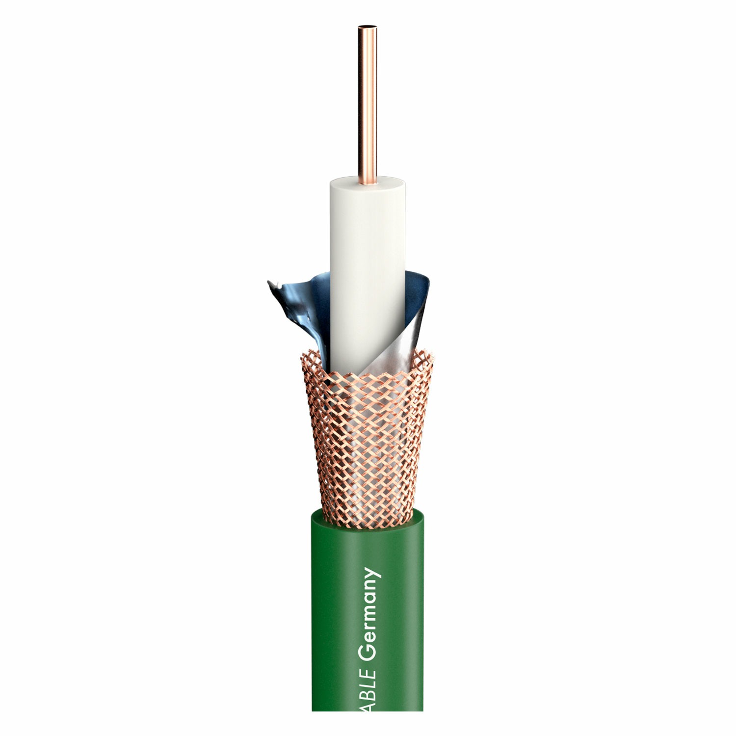 фото Кабель коаксиальный в нарезку sommer cable 600-0234 sc-vector plus rcb 1.6l/7.0 green