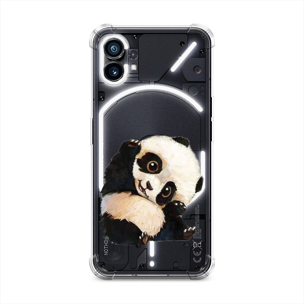 

Чехол Awog на Nothing Phone (1) "Большеглазая панда", Черный;синий;белый, 3300151-1