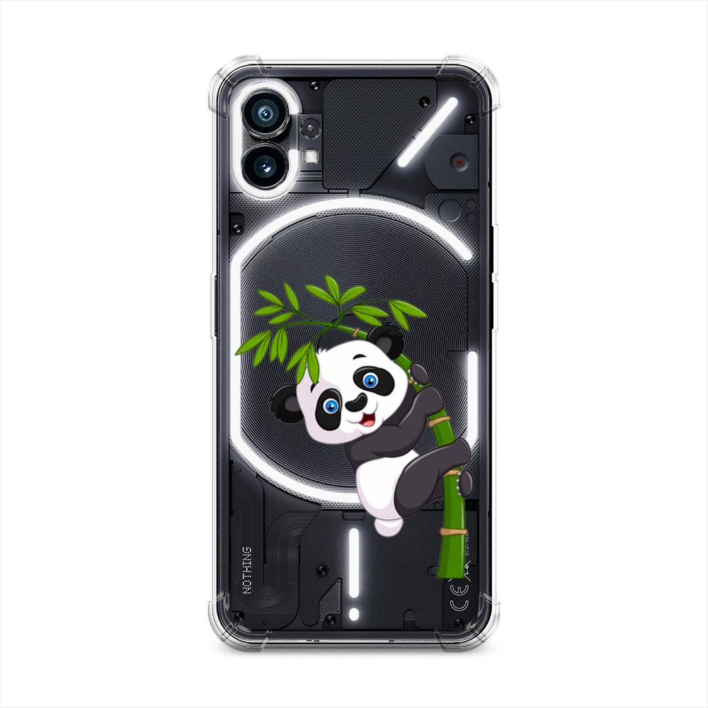 

Чехол Awog на Nothing Phone (1) "Панда на бамбуке", Белый;черный;зеленый, 3300151-1