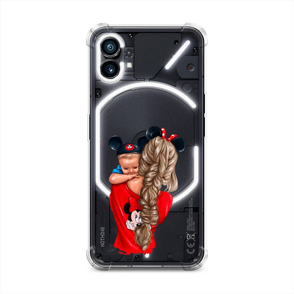 

Чехол Awog на Nothing Phone (1) "Baby mouse", Красный;черный;коричневый, 3300151-1