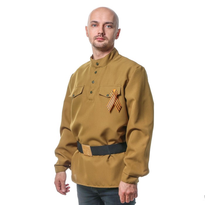 

Карнавальный костюм мужской Военный NoBrand 4922051 хаки 52-54 RU, 4922051