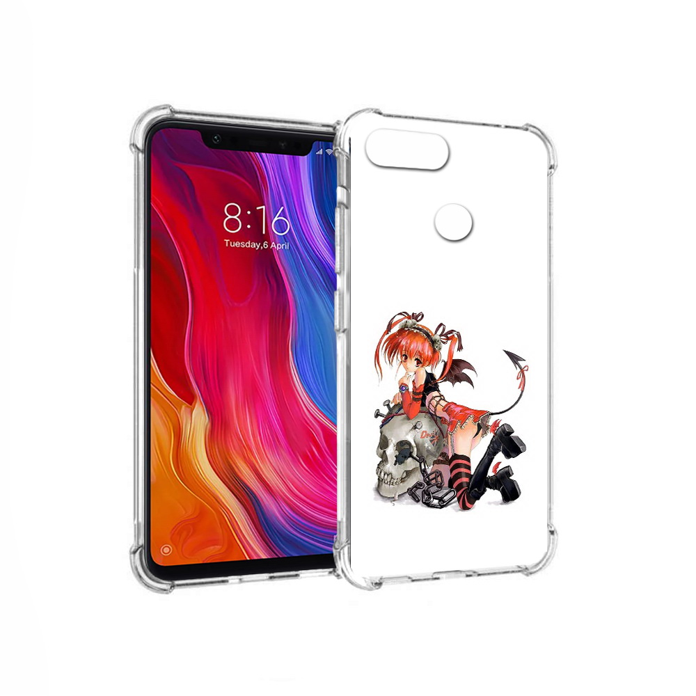 

Чехол MyPads Tocco для Xiaomi Mi 8 Lite аниме (PT119514.309.221), Прозрачный, Tocco