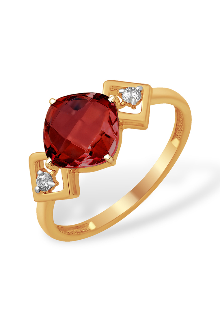 

Кольцо из золота р. , Kari Jewelry К13412703, гранат, К13412703