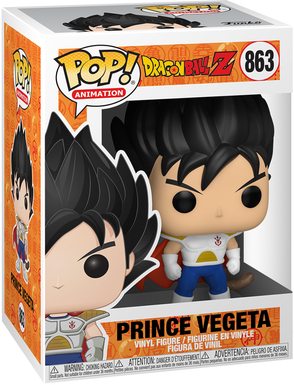 фото Фигурка funko dragon ball z - pop! animation - prince vegeta 48606