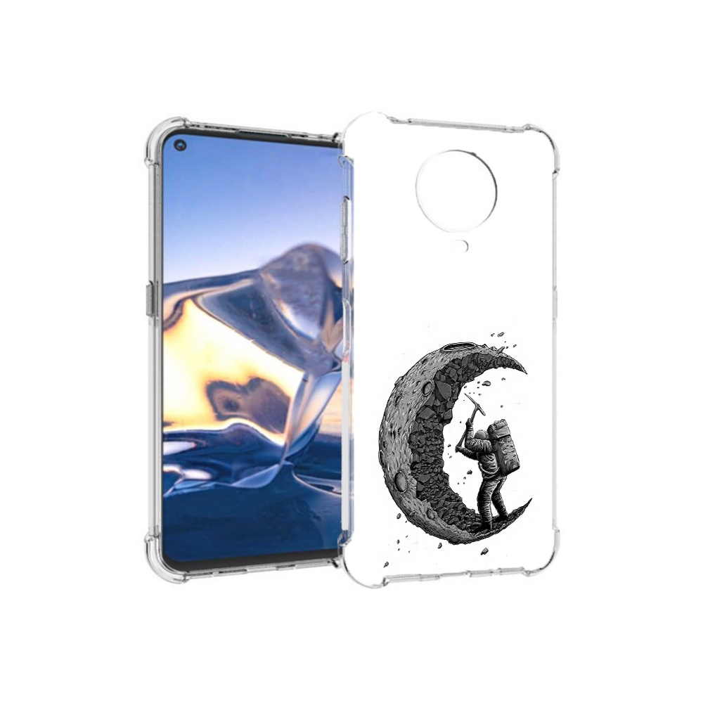 

Чехол MyPads Tocco для Nokia G10 камненная луна (PT171673.98.384), Tocco