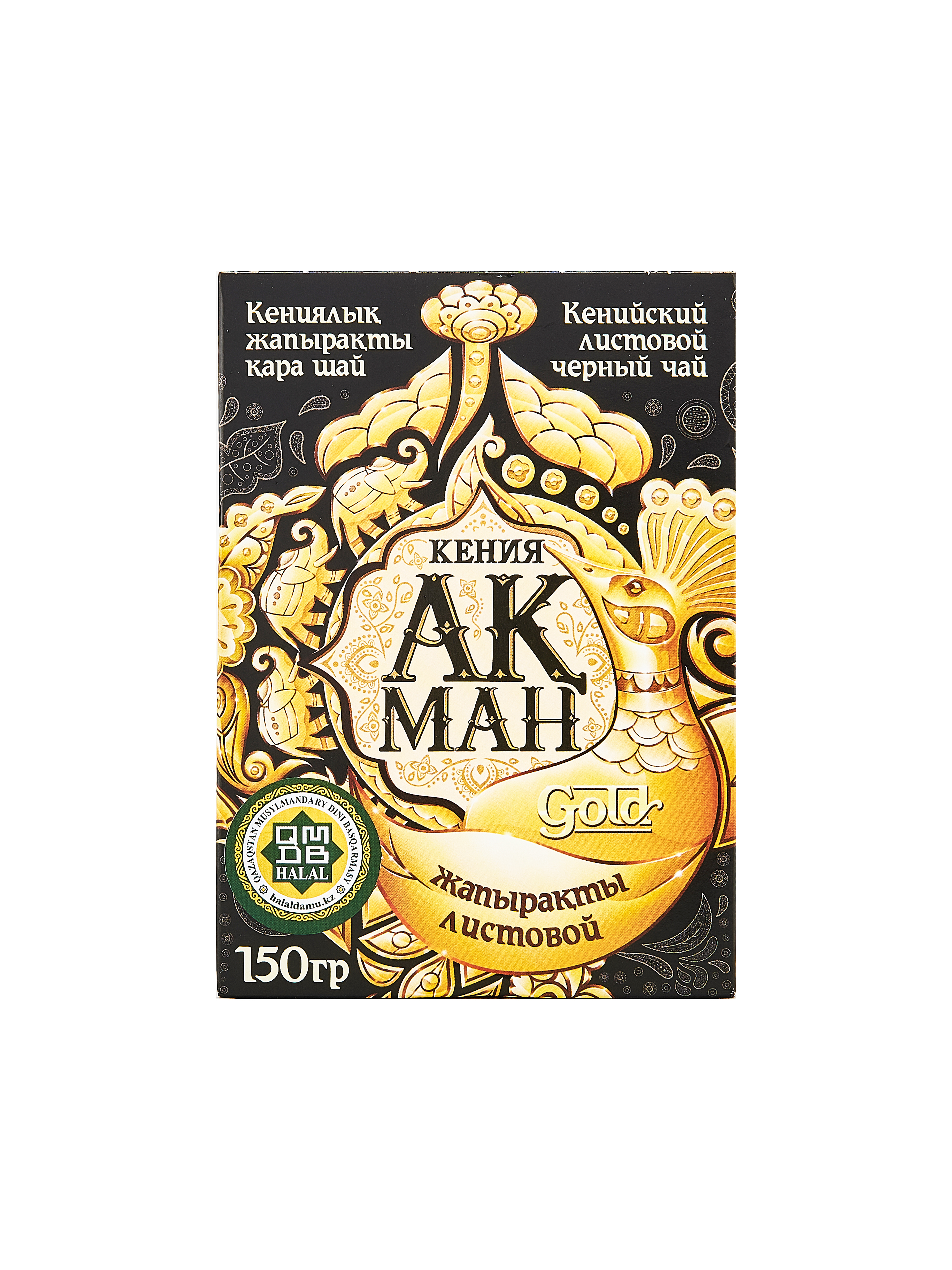 

Чай черный Акман Gold листовой кенийский, 150 г, 9000
