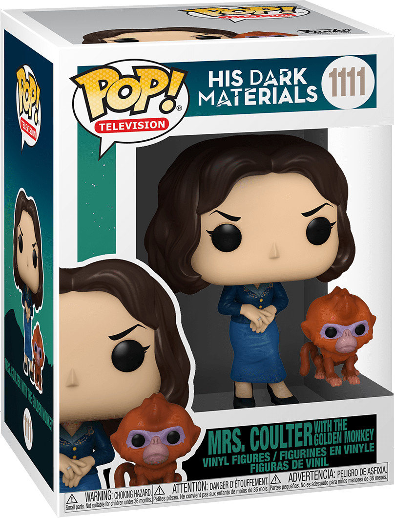 фото Фигурка funko his dark materials - pop! tv - mrs coulter with the golden monkey 55225