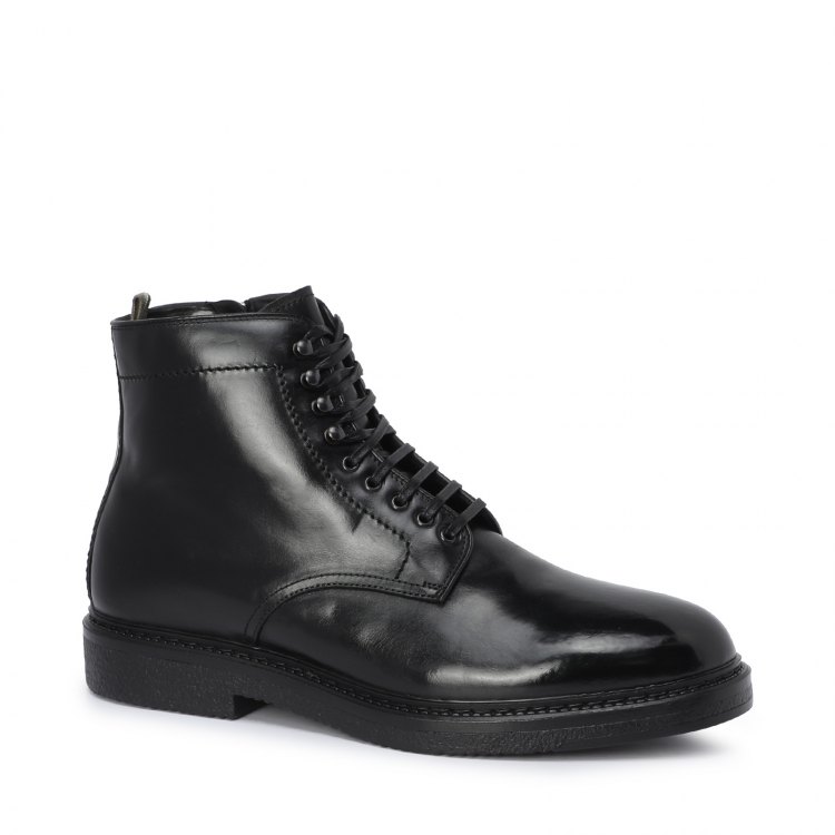 фото Мужские ботинки officine creative hopkins rubber/112 цв. черный 45 eu