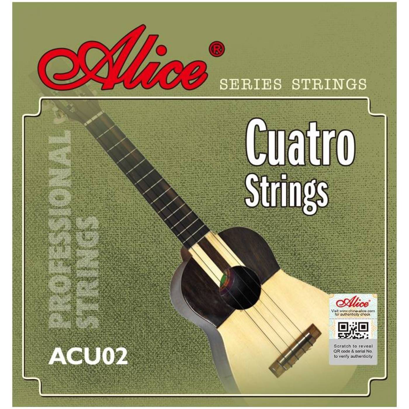 Струны для укулеле сопрано ALICE ACU02 Cuatro