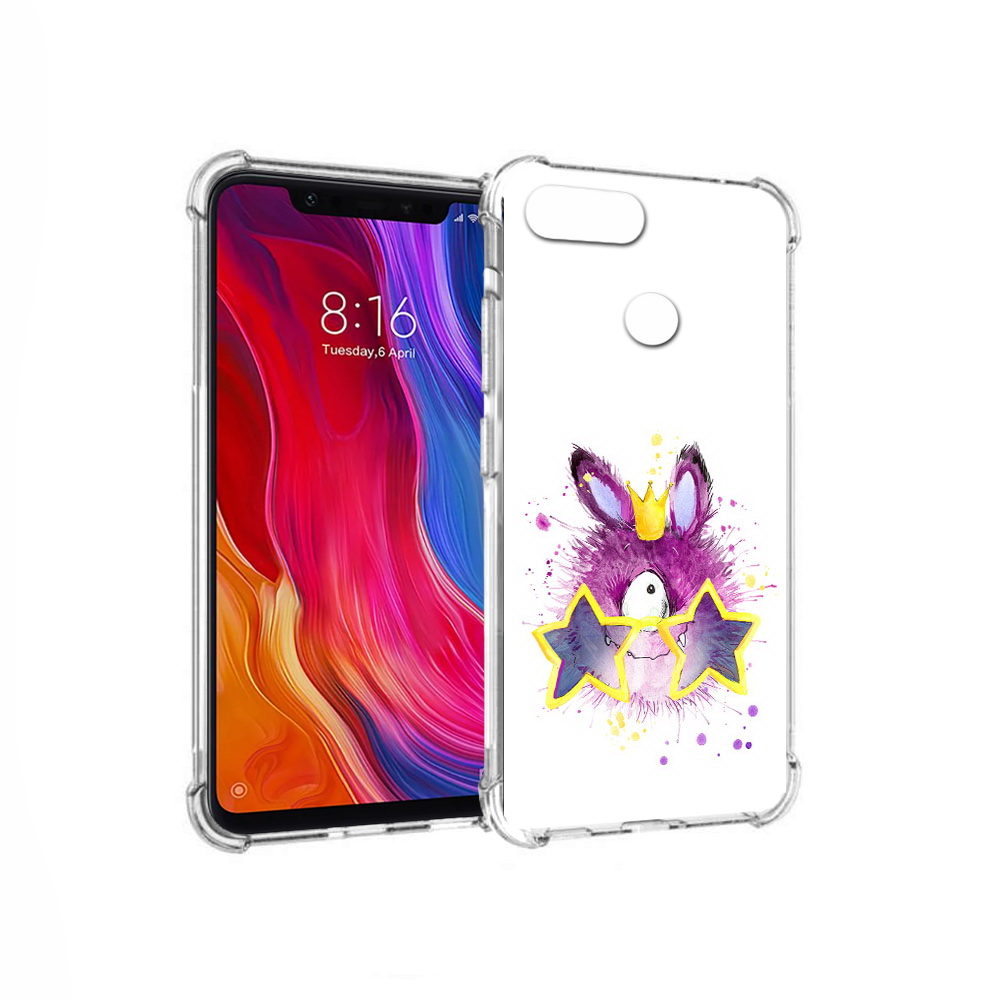 

Чехол MyPads Tocco для Xiaomi Mi 8 Lite Шуршуля (PT119514.309.202), Прозрачный, Tocco
