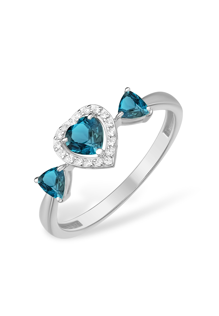 

Кольцо из серебра с топазом р.  Kari Jewelry 10210110223-502, 10210110223-502