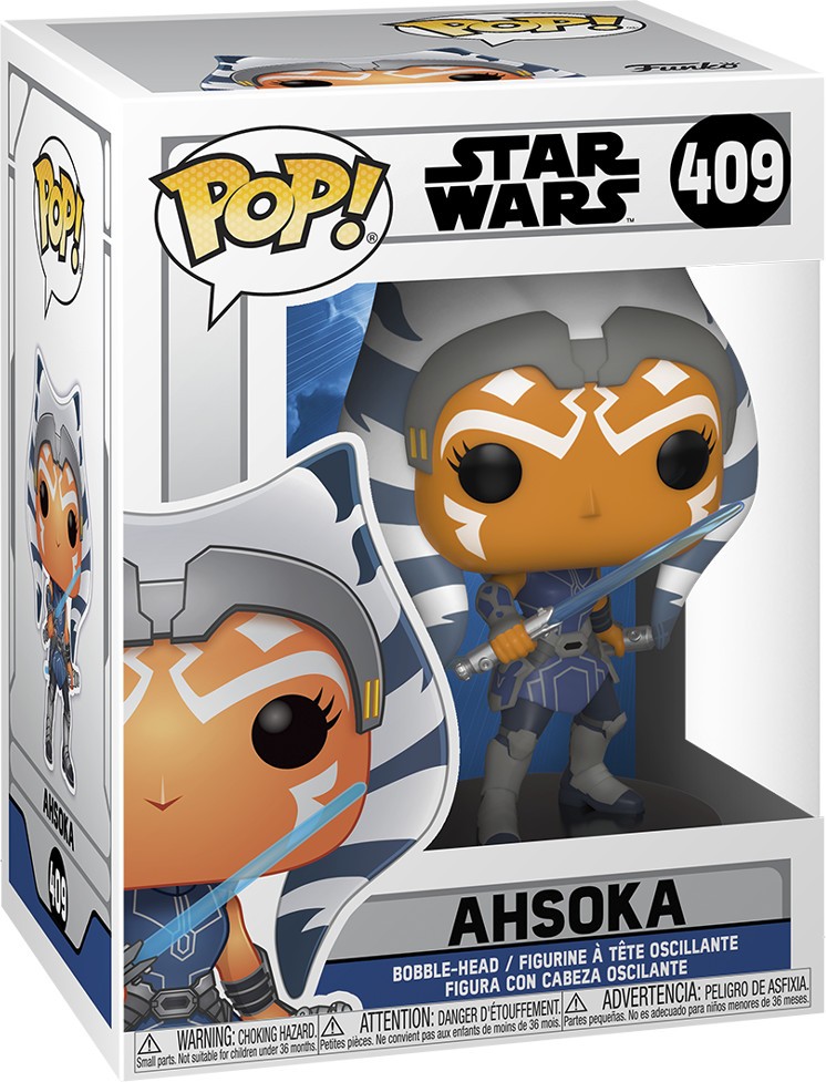 фото Фигурка funko головотряс star wars: the clone wars - pop! - ahsoka (season 7) 52023