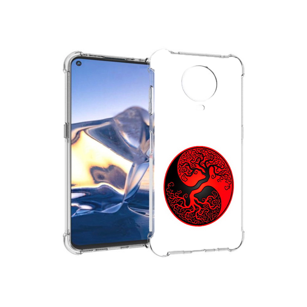 

Чехол MyPads Tocco для Nokia G10 инь янь дерево (PT171673.98.379), Tocco