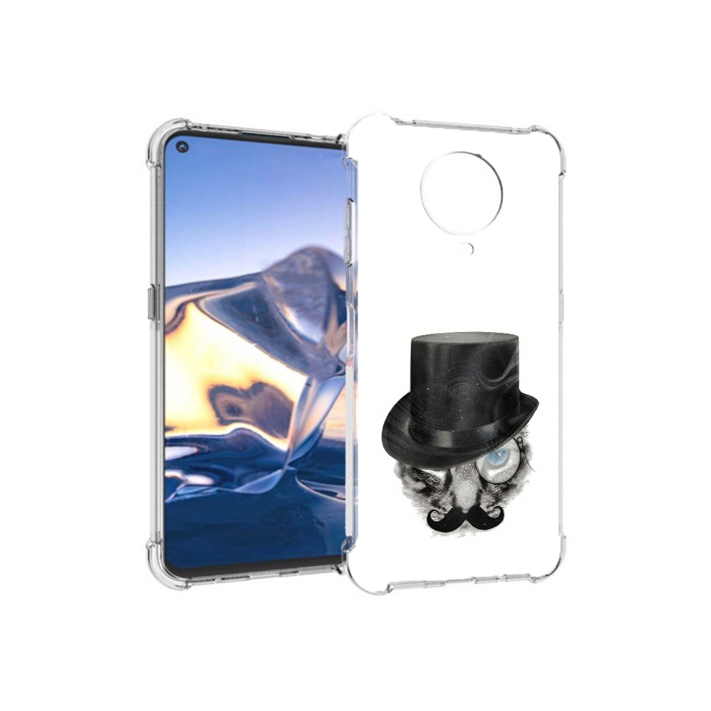 

Чехол MyPads Tocco для Nokia G10 интелегентный кот (PT171673.98.378), Tocco