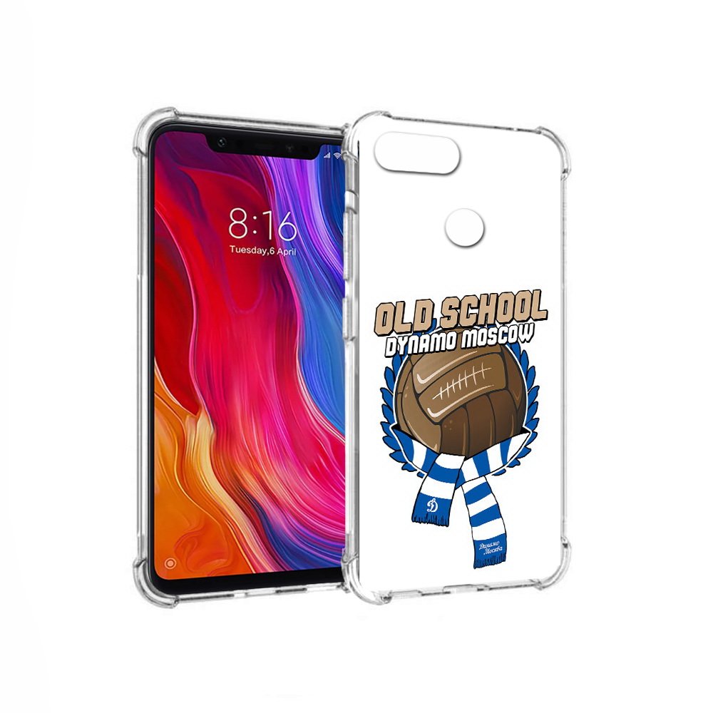 

Чехол MyPads Tocco для Xiaomi Mi 8 Lite ФК Динамо олд скул (PT119514.309.176), Прозрачный, Tocco