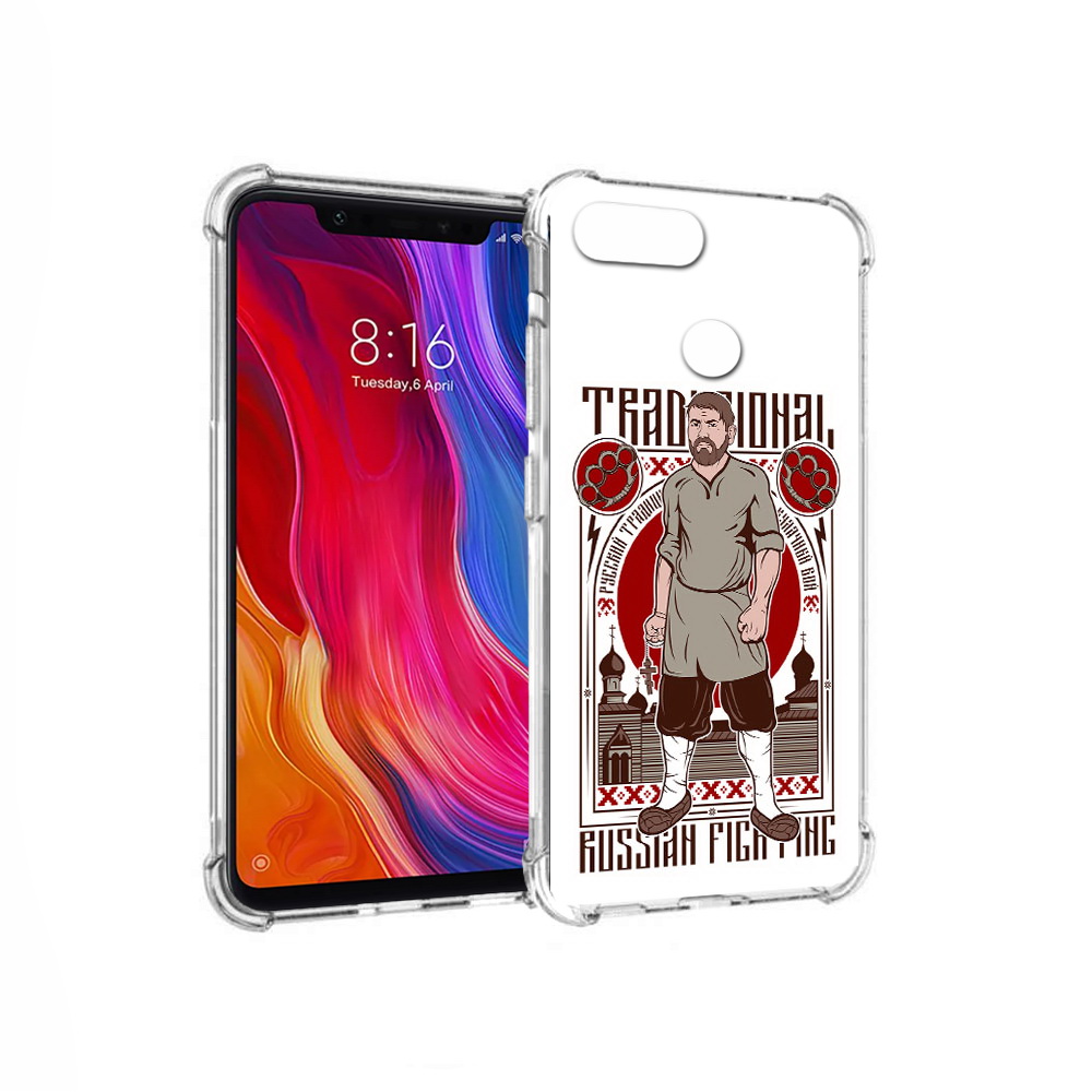 

Чехол MyPads Tocco для Xiaomi Mi 8 Lite Традициональный мужчина (PT119514.309.173), Прозрачный, Tocco