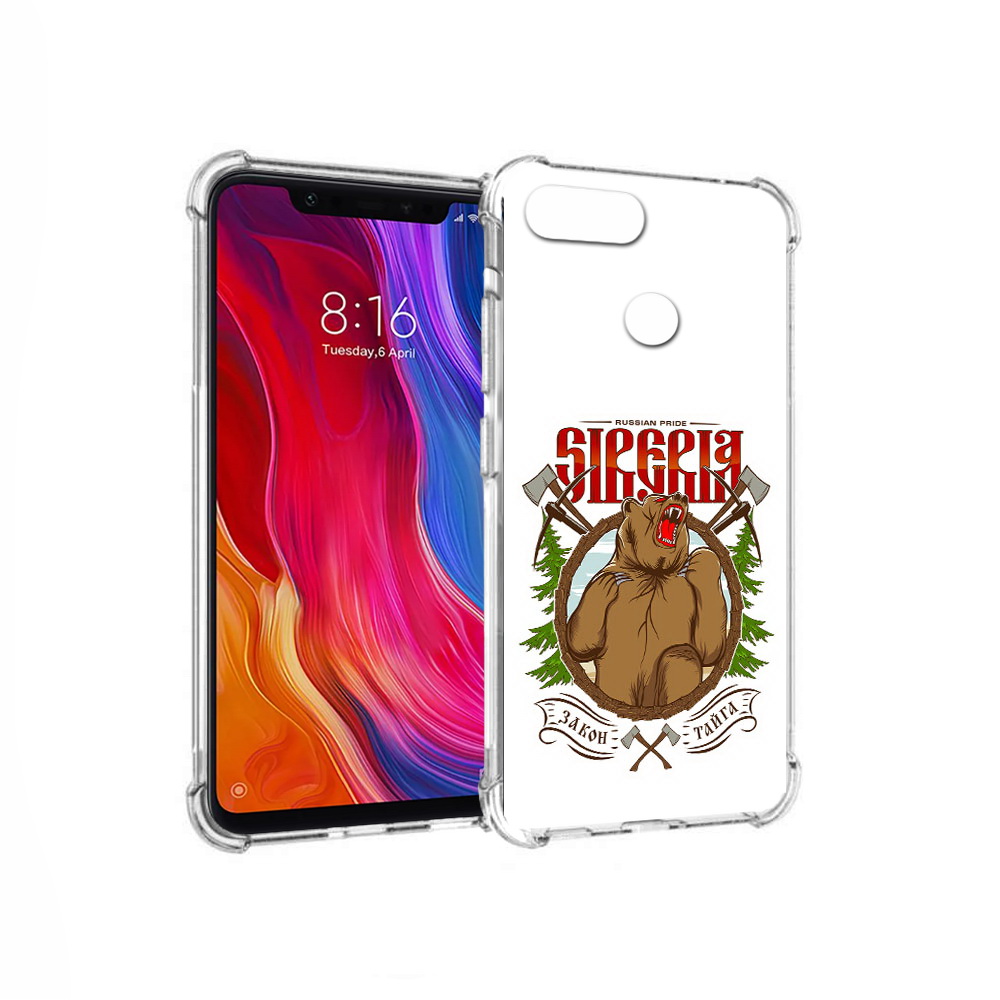 

Чехол MyPads Tocco для Xiaomi Mi 8 Lite Тайга (PT119514.309.168), Прозрачный, Tocco