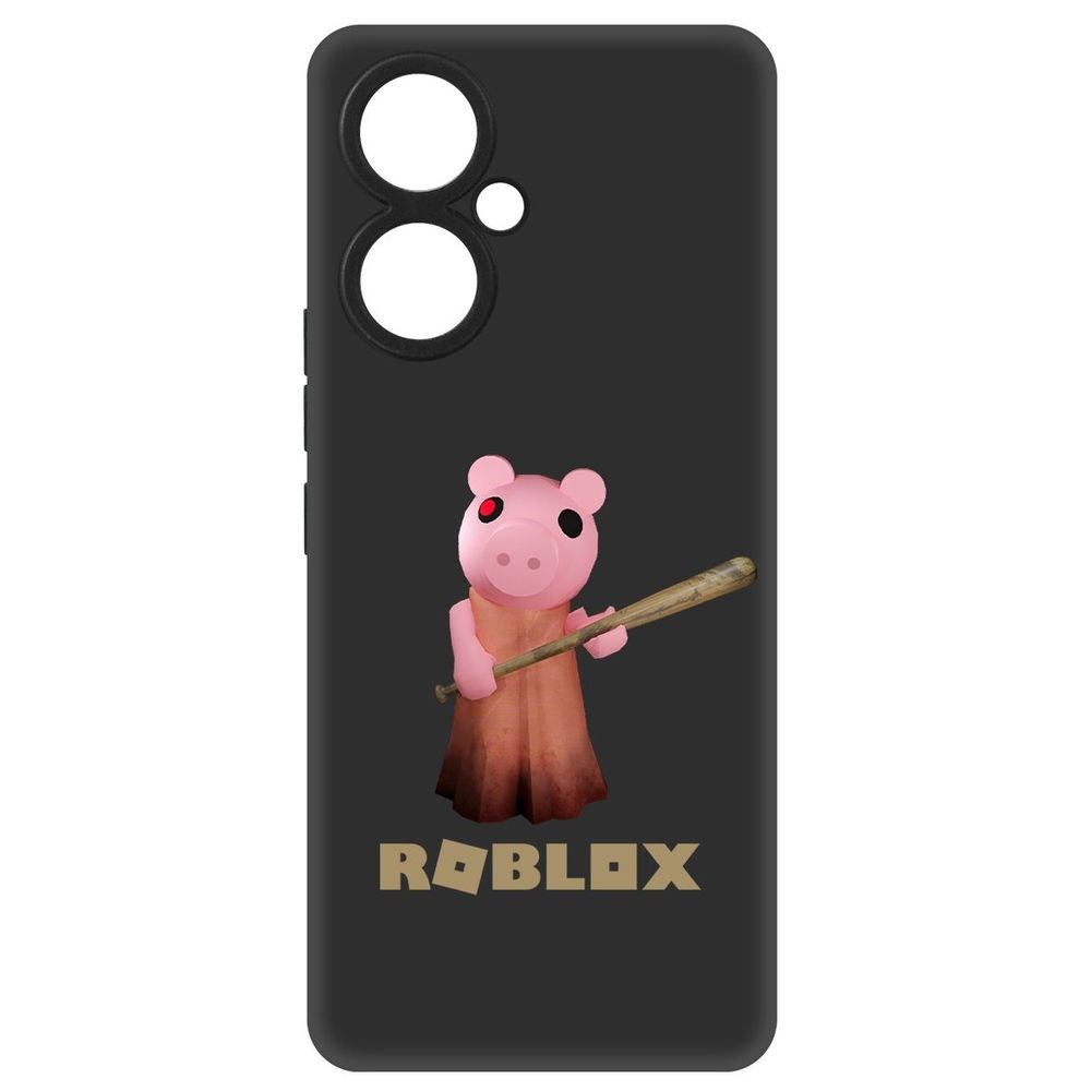 

Чехол-накладка Софт Roblox-Пигги для Tecno Camon 19, Черный