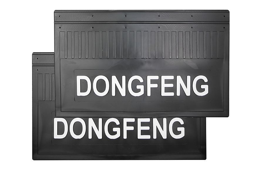 

Комплект брызговиков DONGFENG черный с белой надписью 600*370 задние